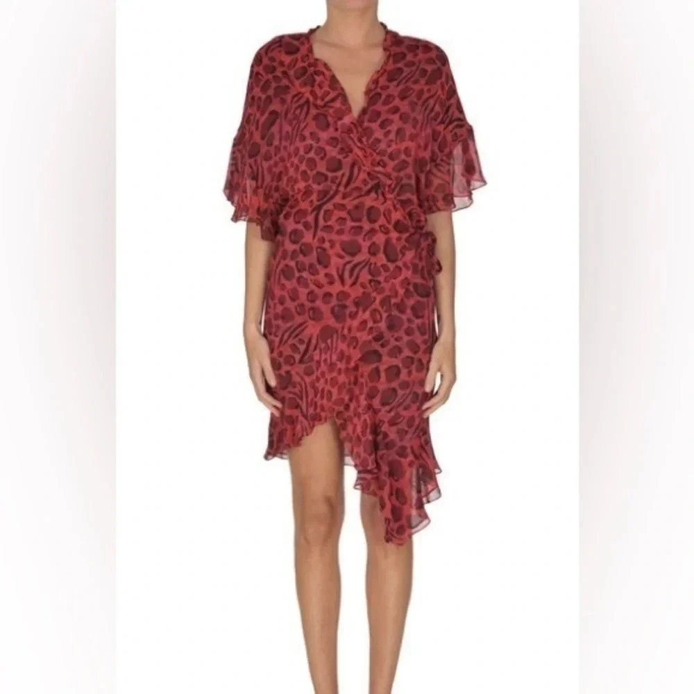 IRO animal print dress